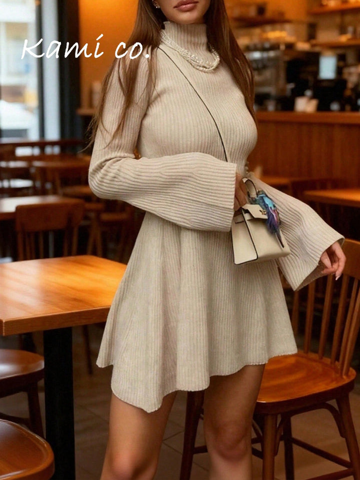 Rochie mini SHEIN, bej