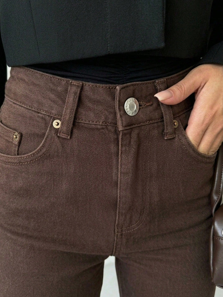 Jeans SHEIN, maro