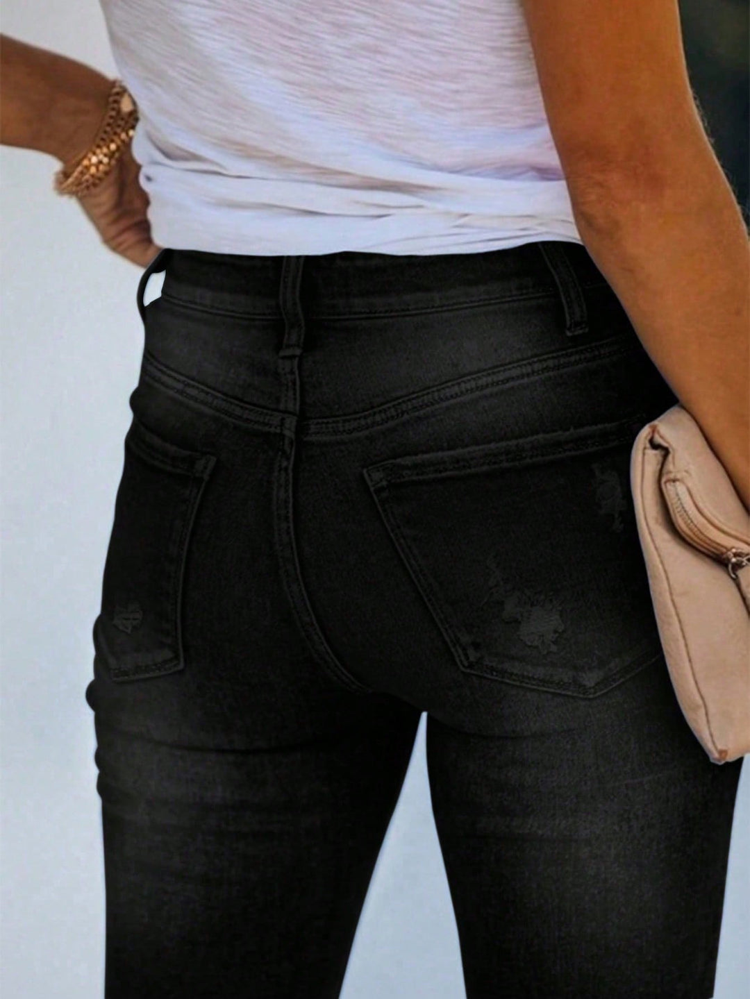 Jeans SHEIN, negru