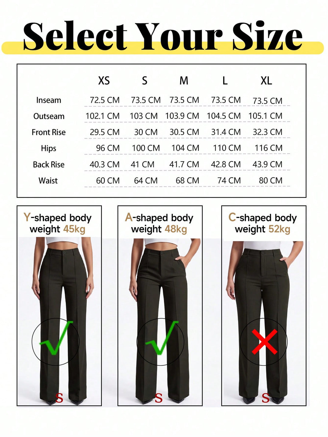 Pantaloni SHEIN, negru