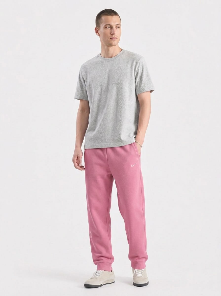 Pantaloni SHEIN, roz
