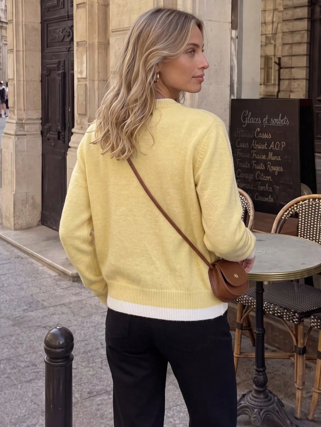 Cardigan SHEIN, galben