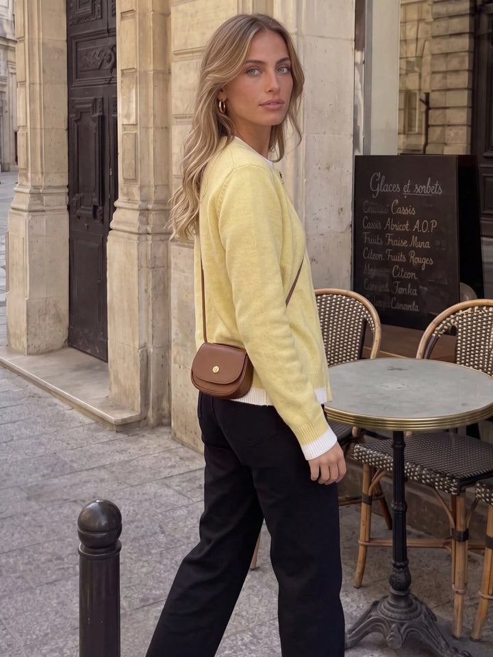 Cardigan SHEIN, galben