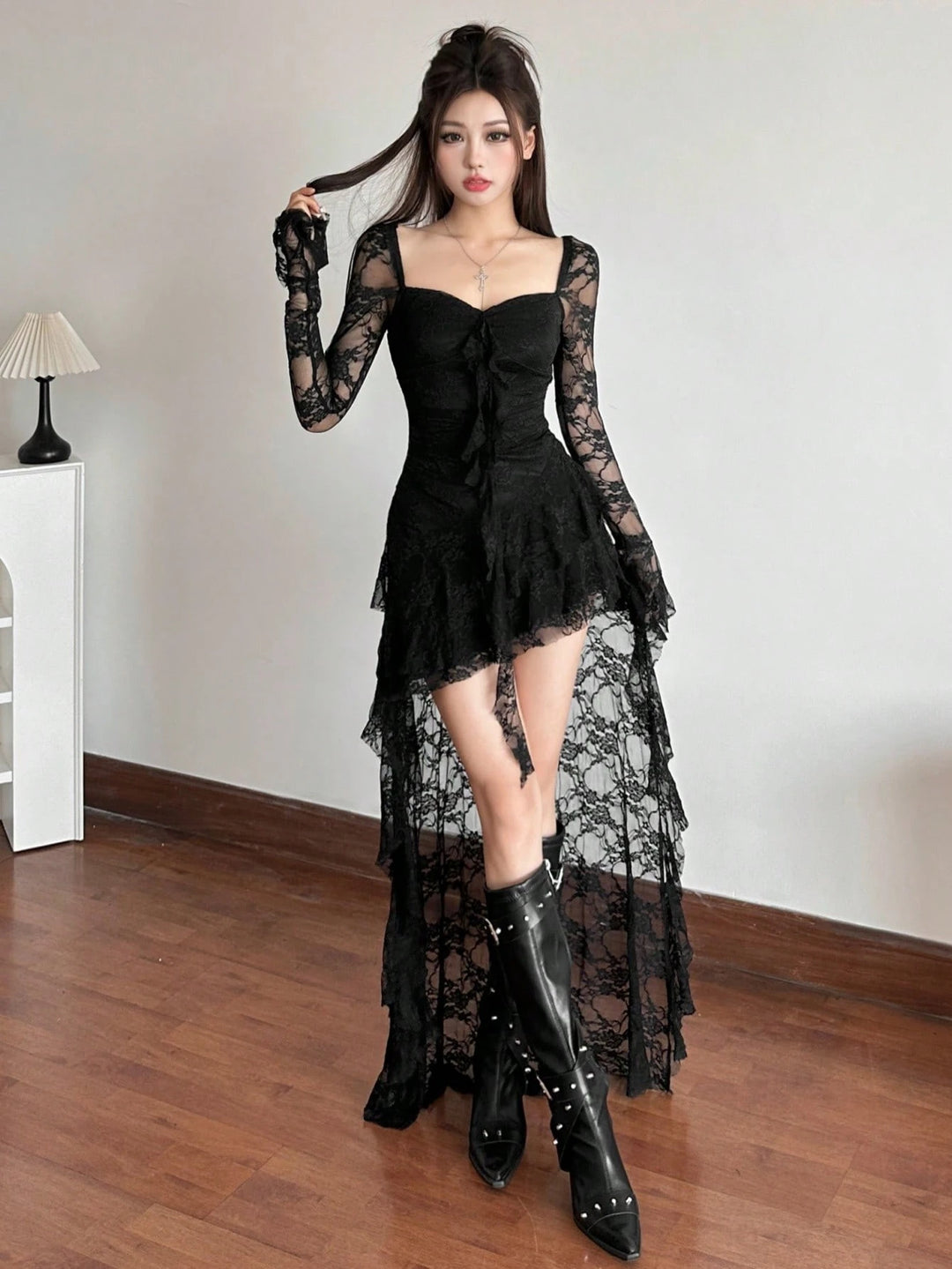 Rochie mini SHEIN, negru