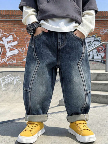 Jeans SHEIN, albastru