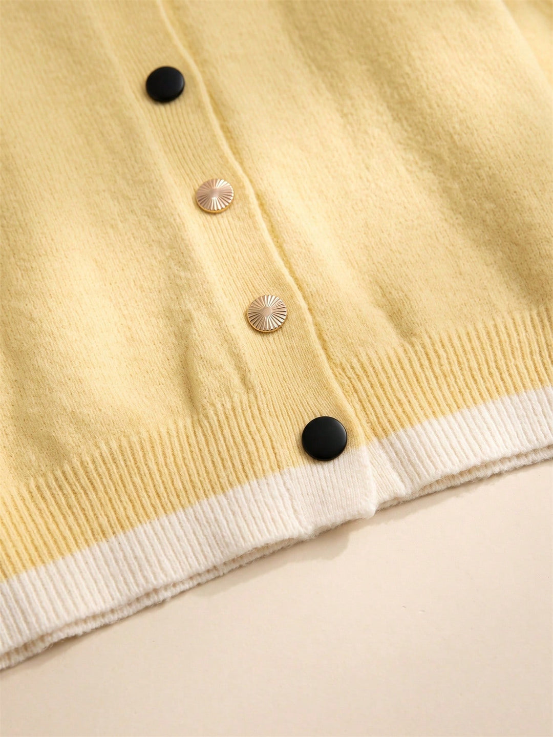 Cardigan SHEIN, galben