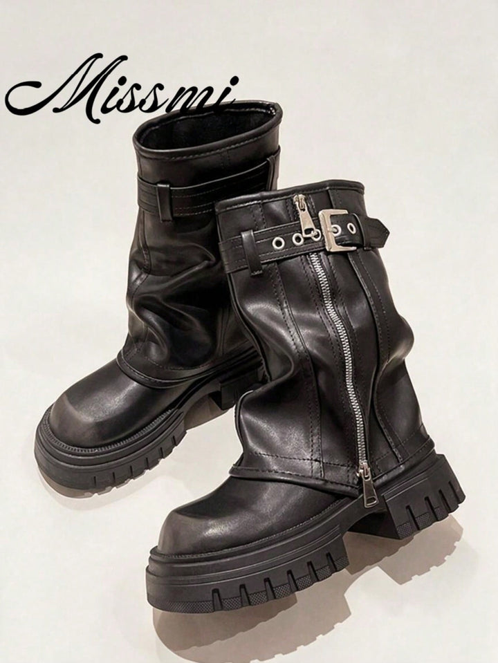 Cizme SHEIN, negru