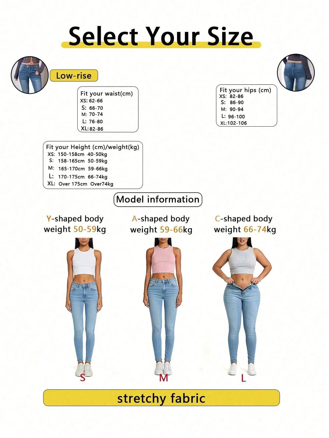 Jeans SHEIN, albastru