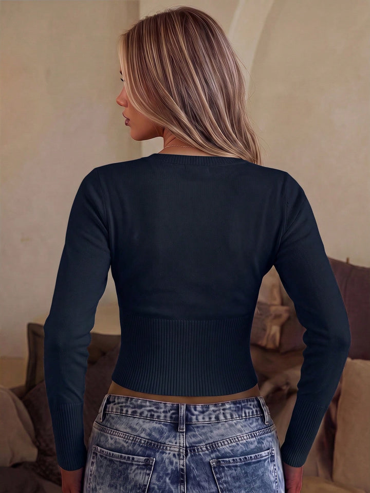 Cardigan SHEIN, albastru