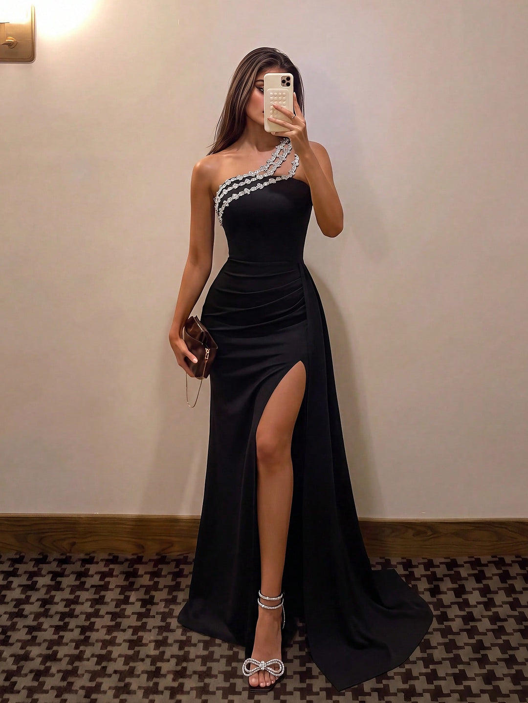 Rochie de ocazie SHEIN, negru