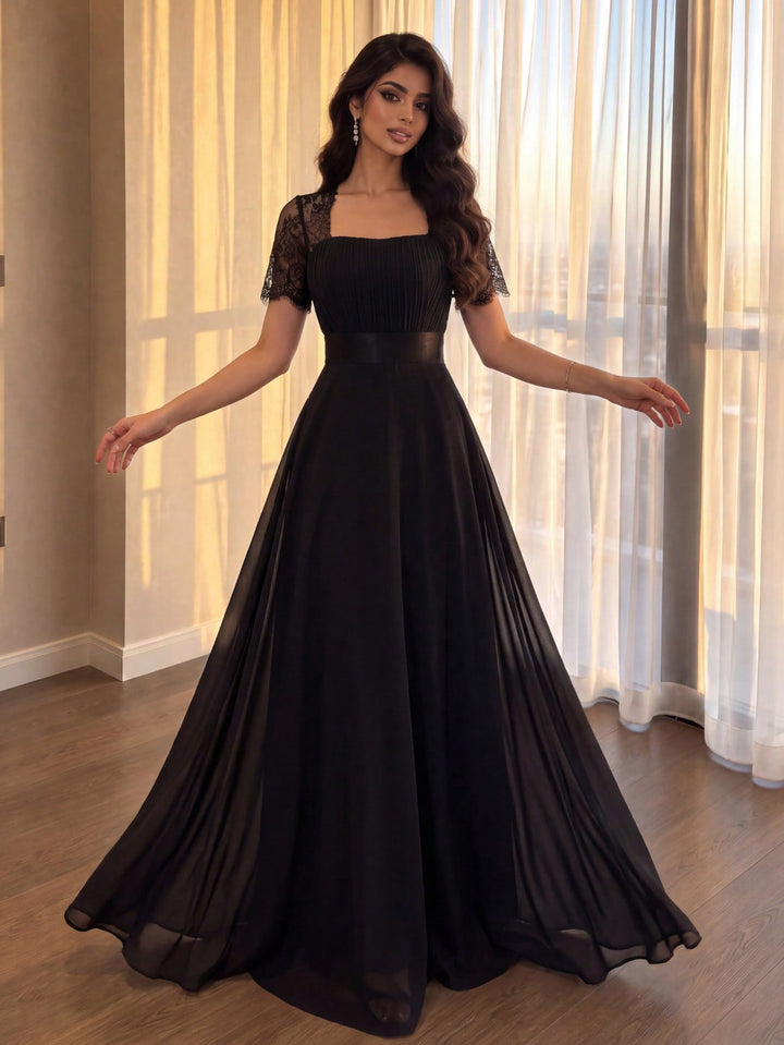 Rochie maxi SHEIN, negru