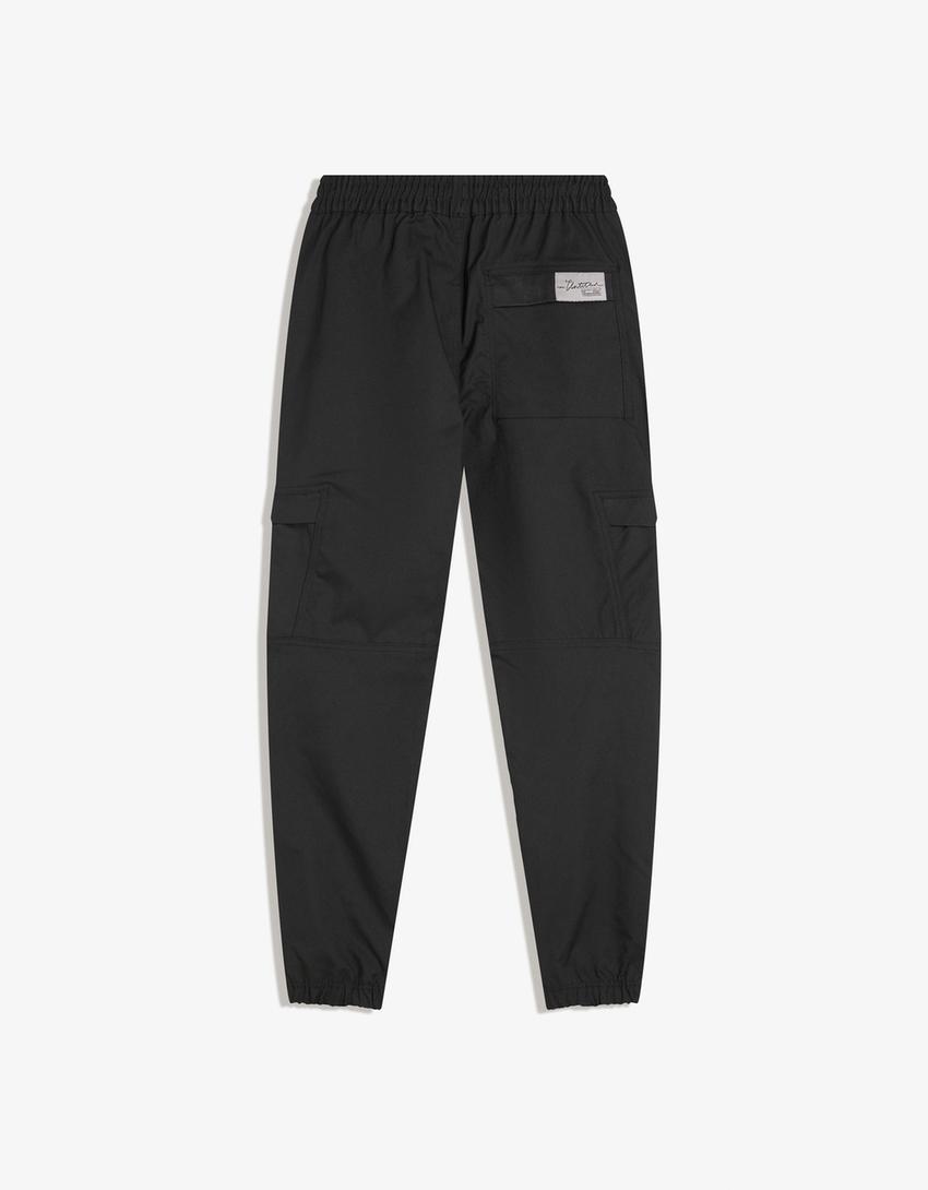 Jeans BERSHKA, negru