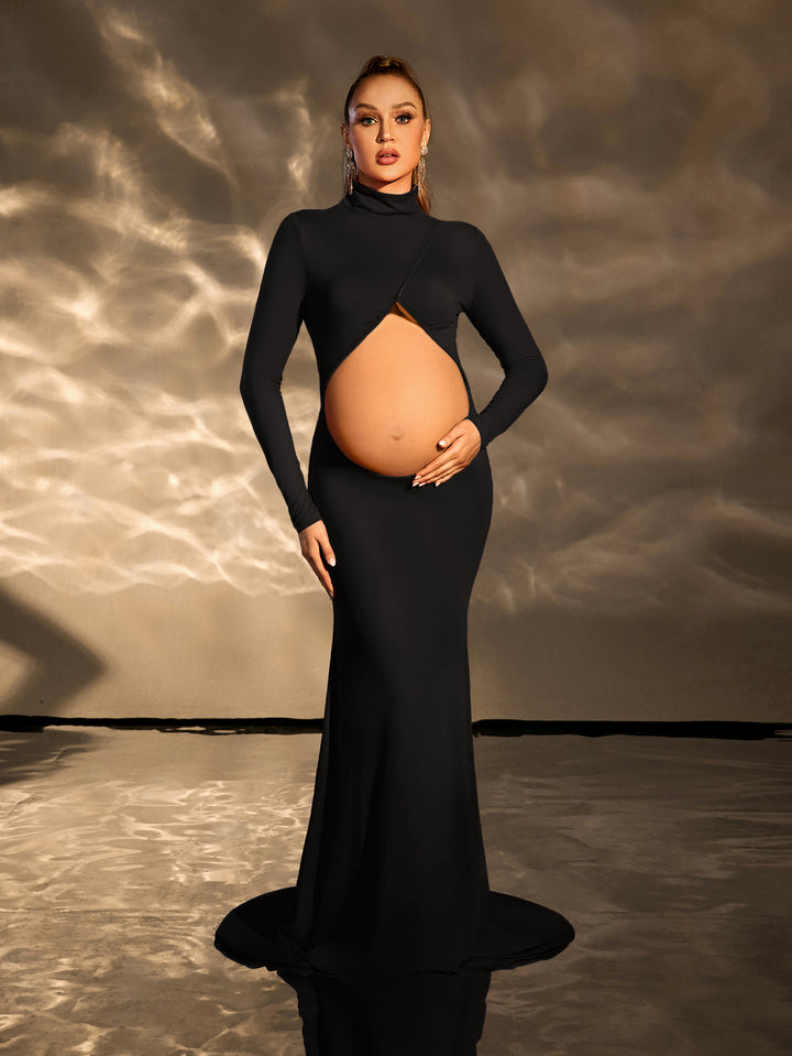 Rochie maxi SHEIN, negru