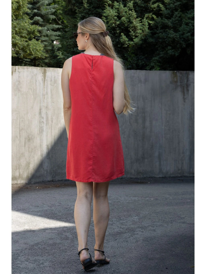 Rochie mini VERO MODA, roșu