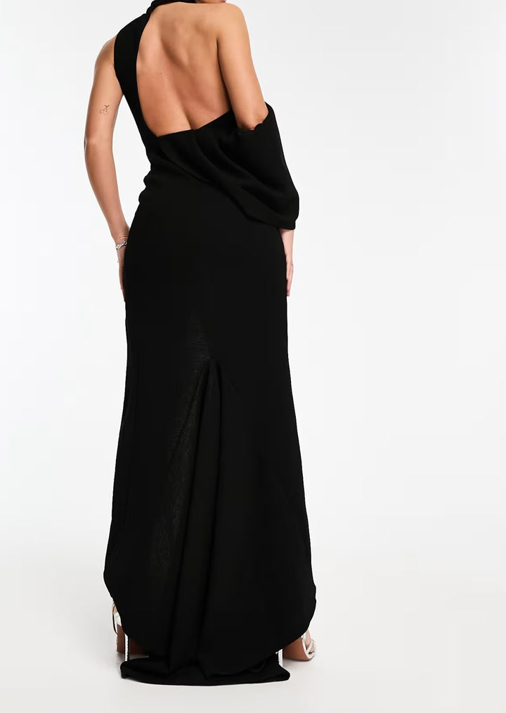 Rochie maxi ASOS, negru