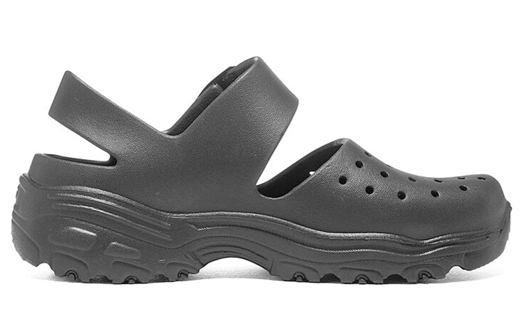 Saboți SKECHERS, negru