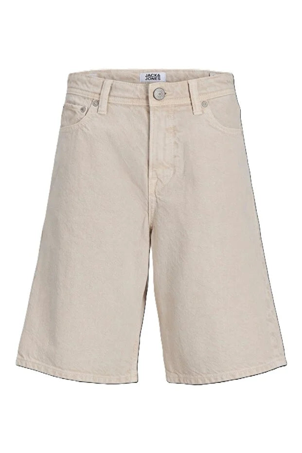 Pantaloni scurți de blugi JACK & JONES, bej