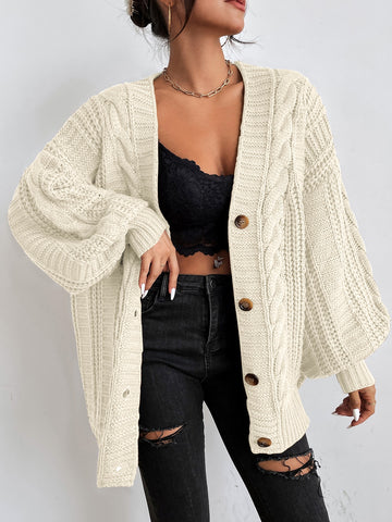 Cardigan SHEIN, crem