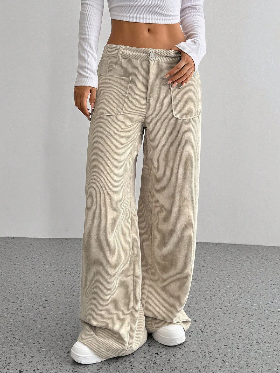 Pantaloni SHEIN, bej