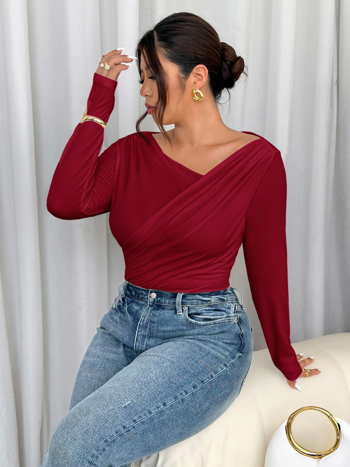 Body SHEIN, vișiniu