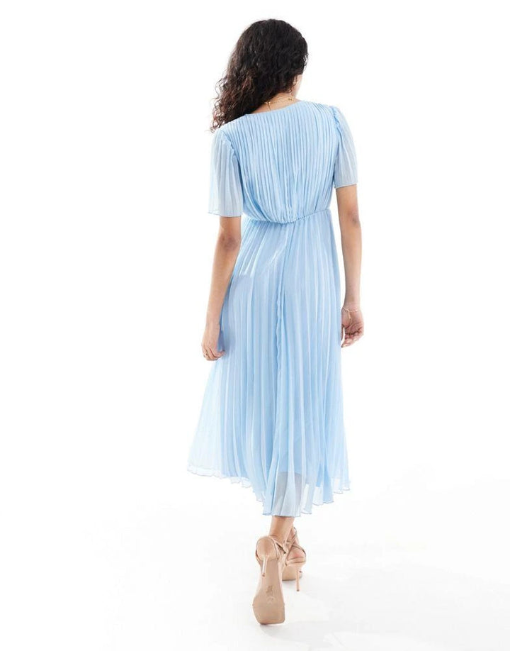 Rochie maxi Asos, albastru