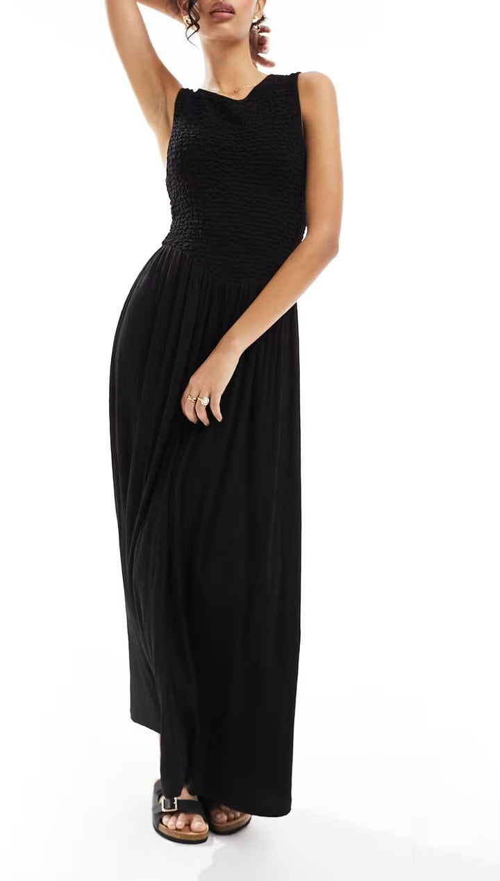 Rochie maxi ASOS, negru