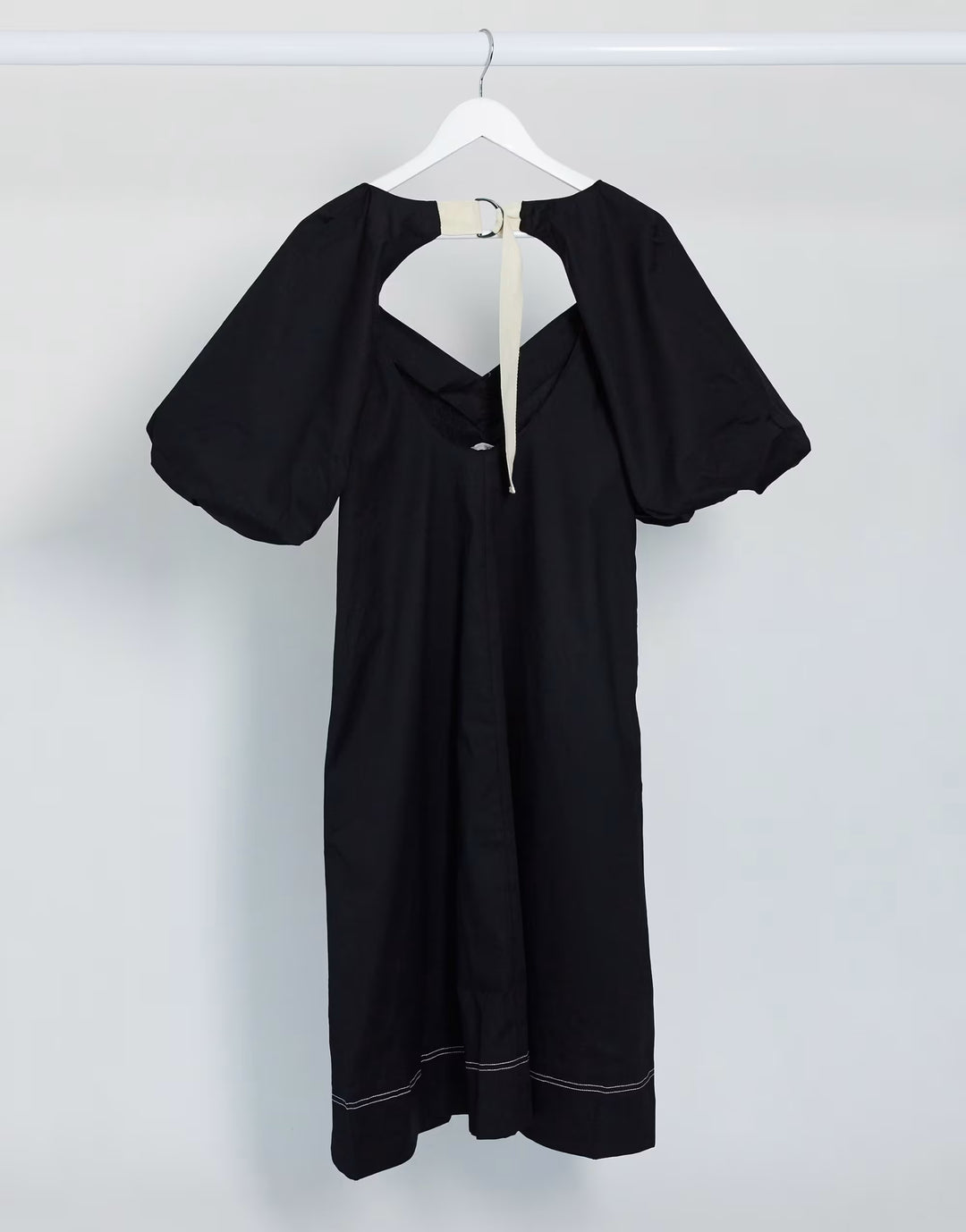 Rochie midi ASOS, negru