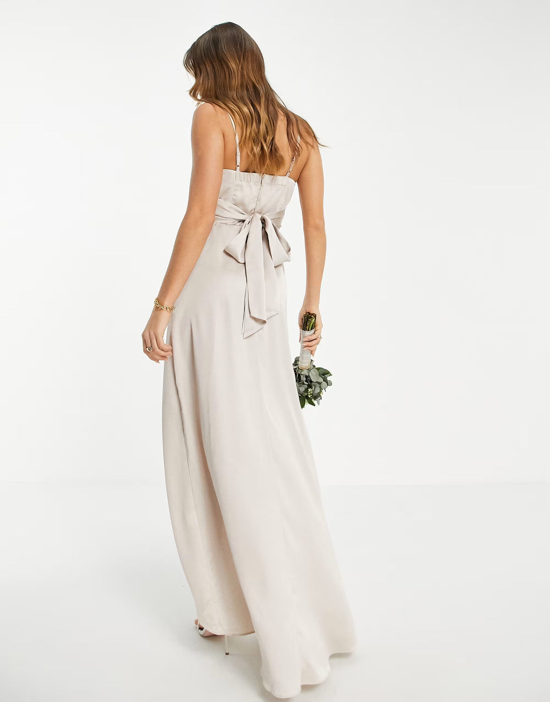 Rochie de ocazie TFNC, bej