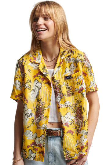 Cămașă cu mânecă scurtă SUPERDRY, mix culori