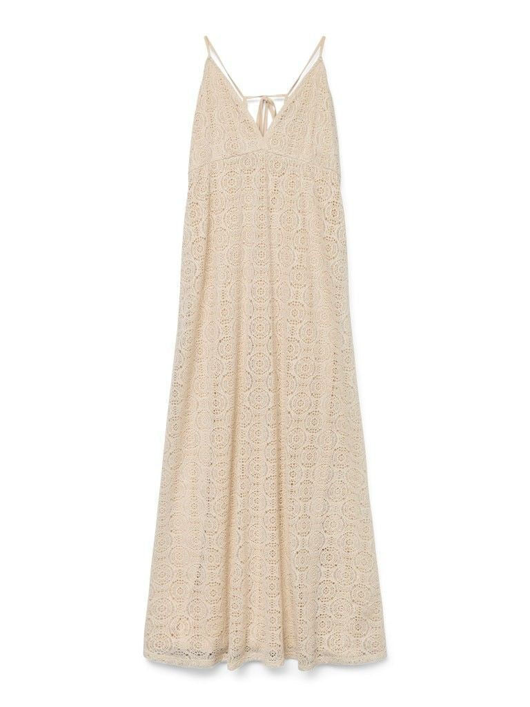 VERO MODA maxi ruha, bézs