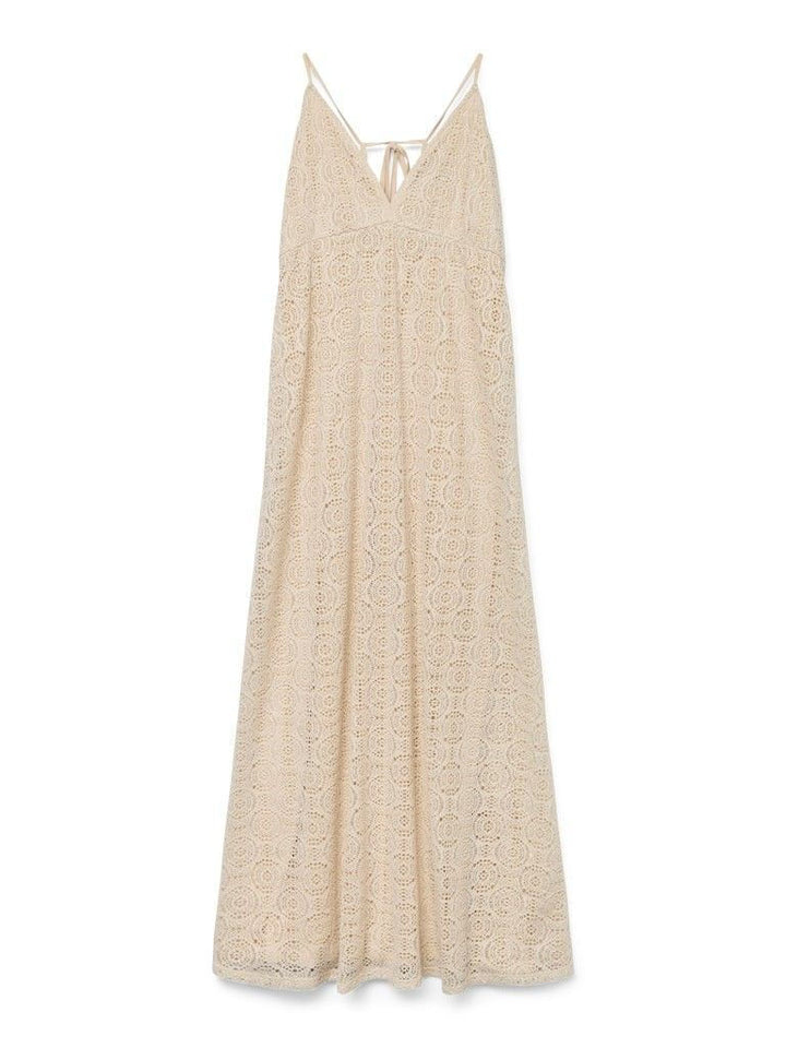 VERO MODA maxi ruha, bézs