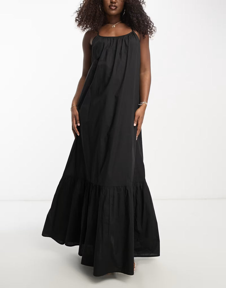 Rochie maxi ASOS, negru