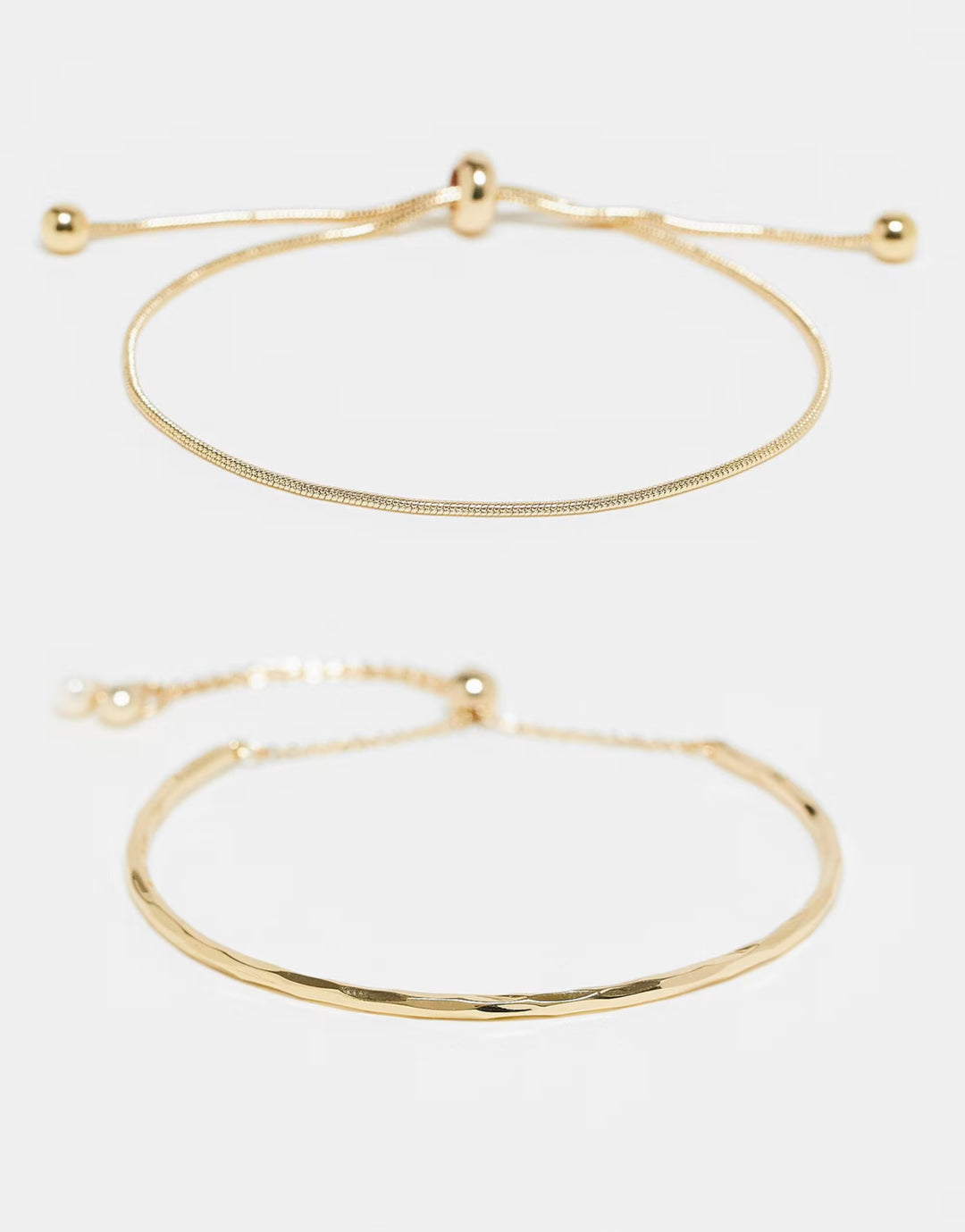 Set brățări ASOS, auriu