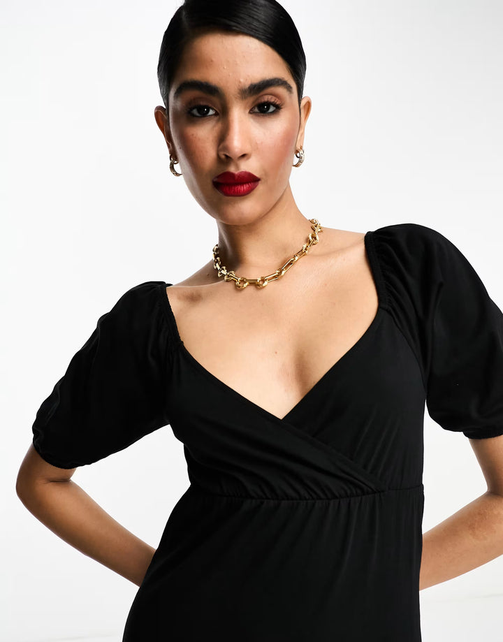 Rochie maxi ASOS, negru