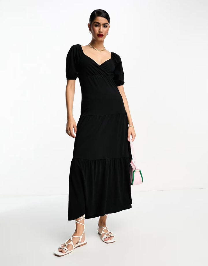 Rochie maxi ASOS, negru