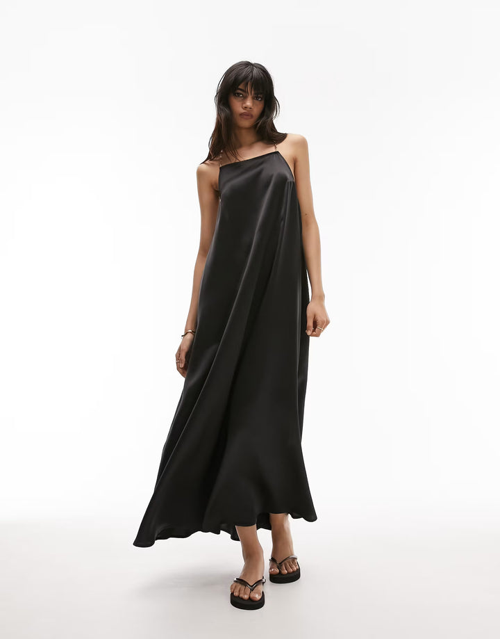 Rochie maxi ASOS, negru