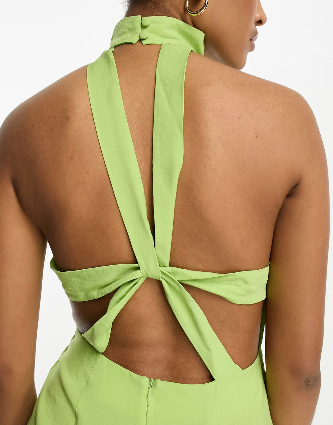 Rochie maxi ASOS, verde