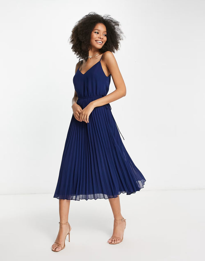 Rochie maxi ASOS, albastru