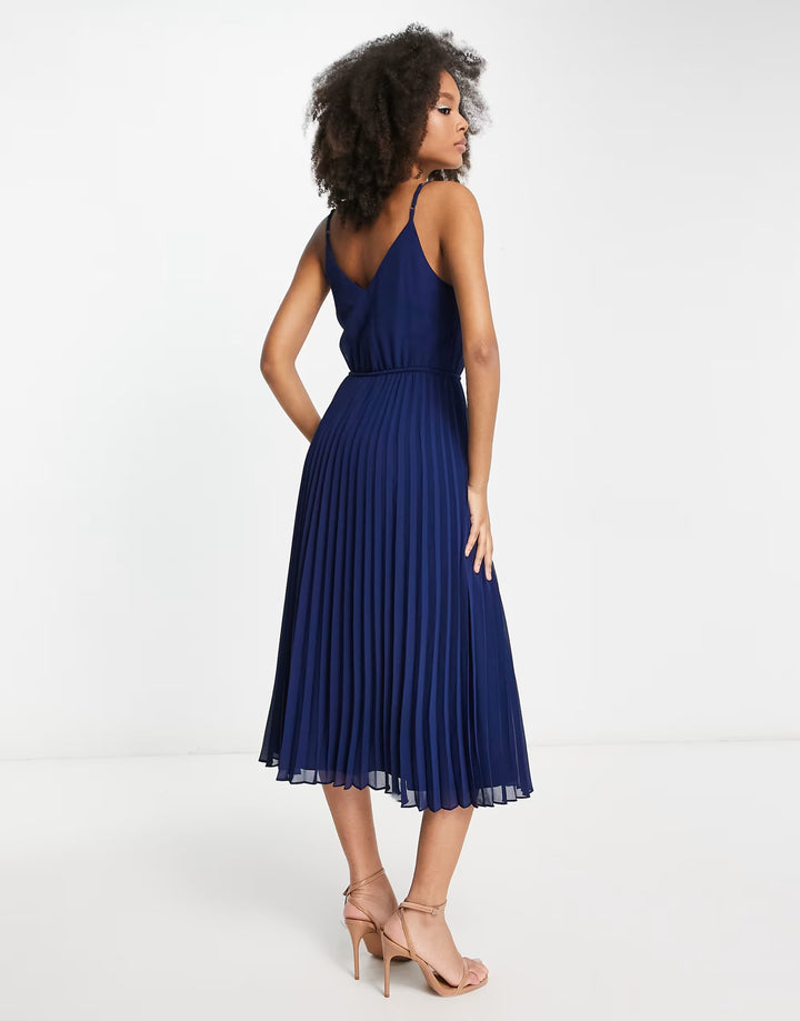 Rochie maxi ASOS, albastru