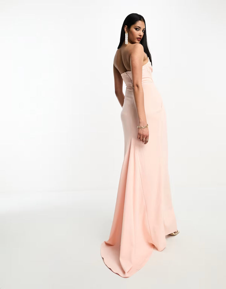 Rochie de ocazie ASOS, roz
