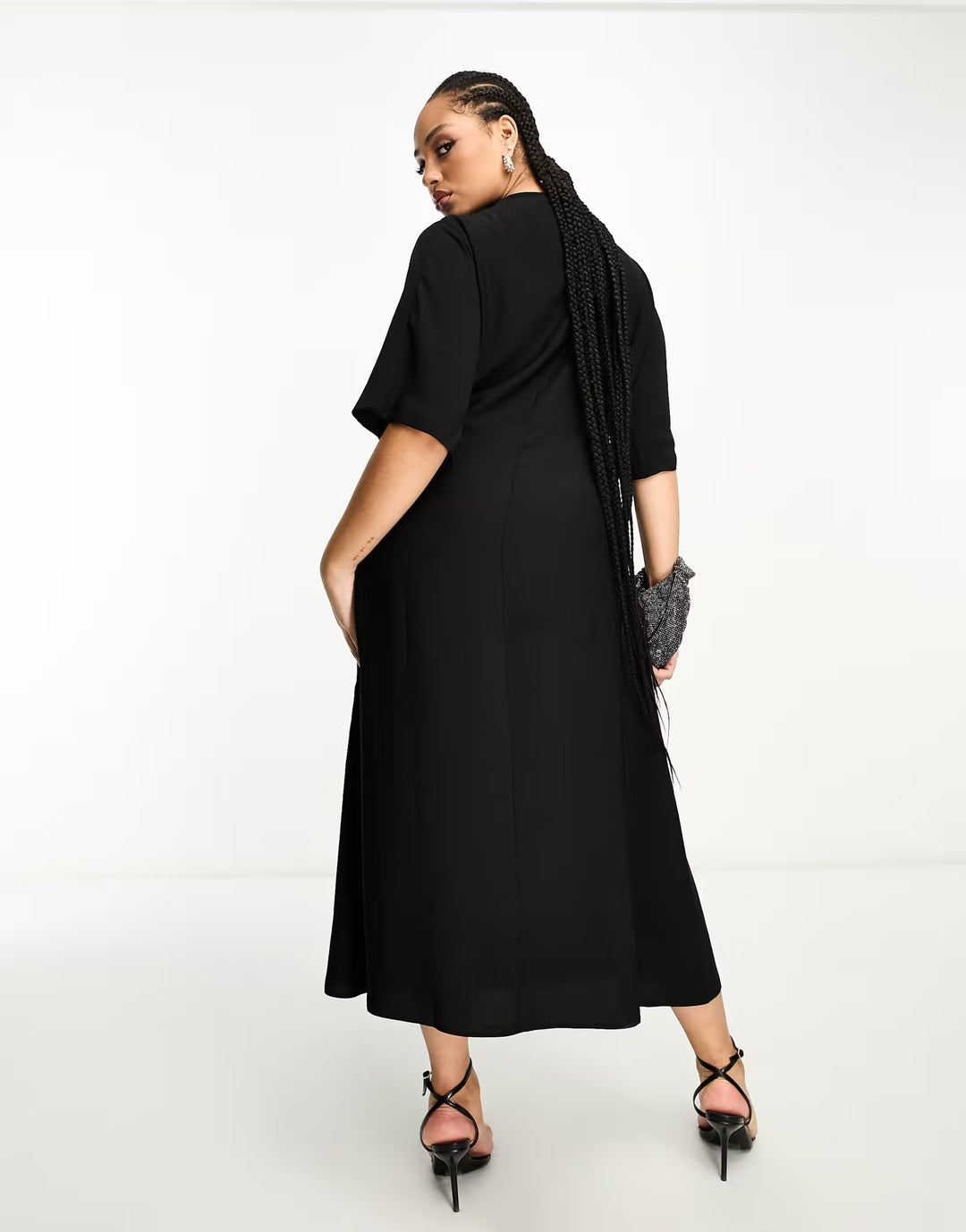 Rochie maxi ASOS, negru