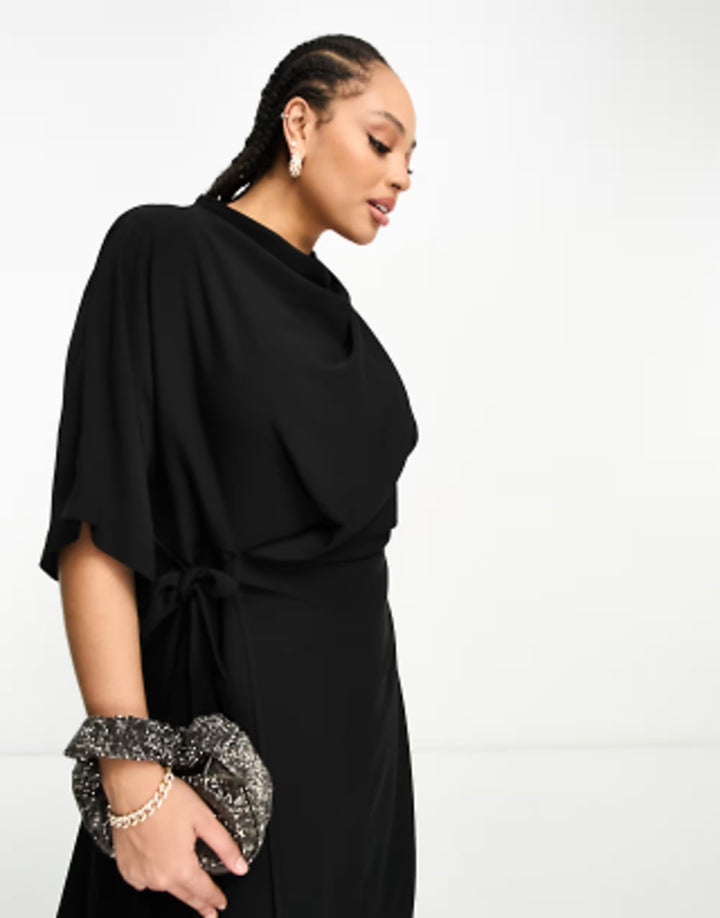Rochie maxi ASOS, negru