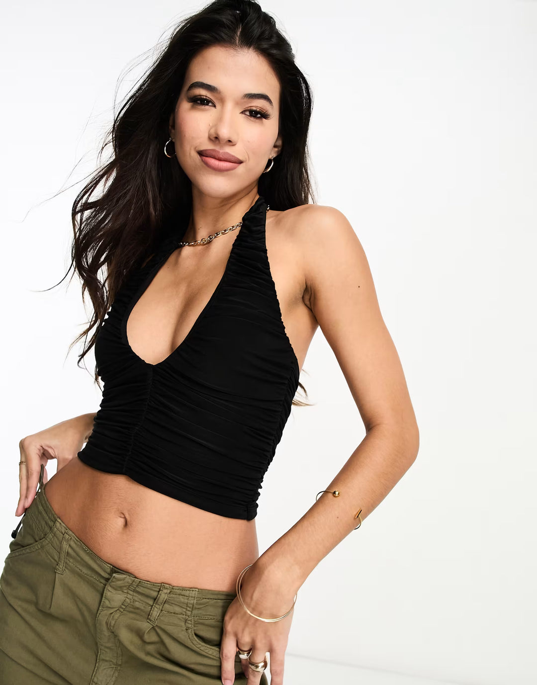 Top ASOS, negru