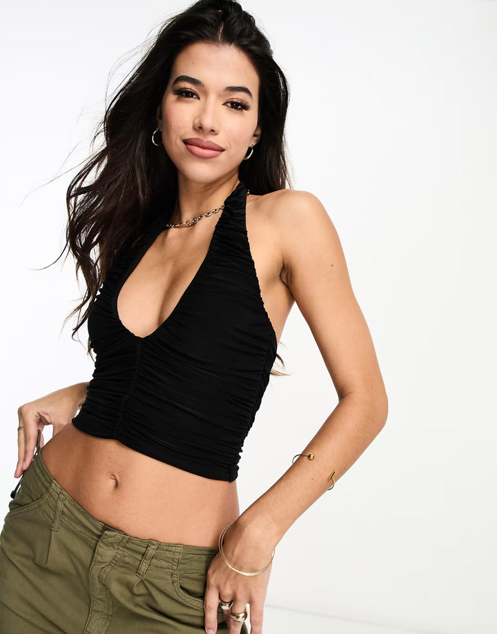 Top ASOS, negru