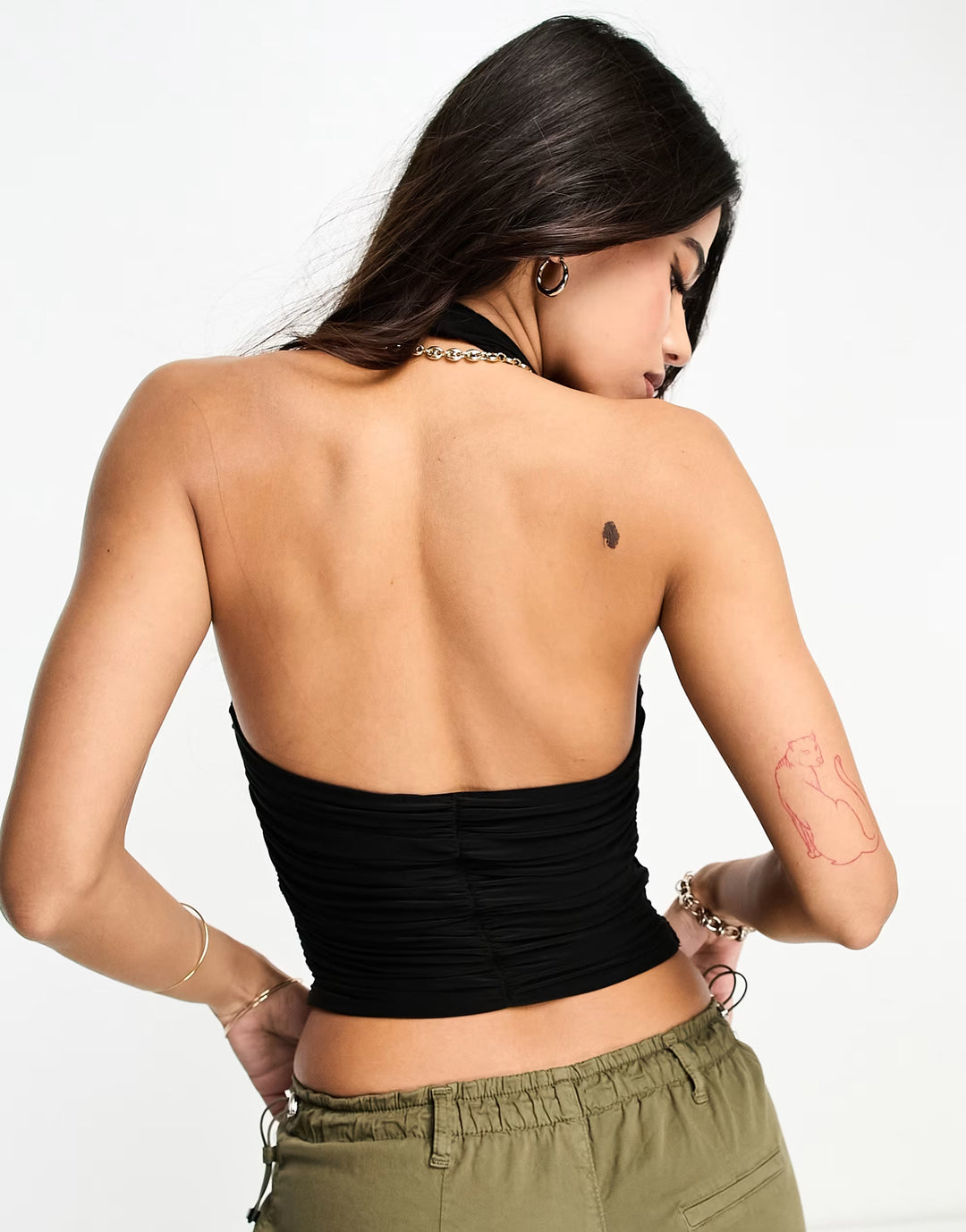 Top ASOS, negru
