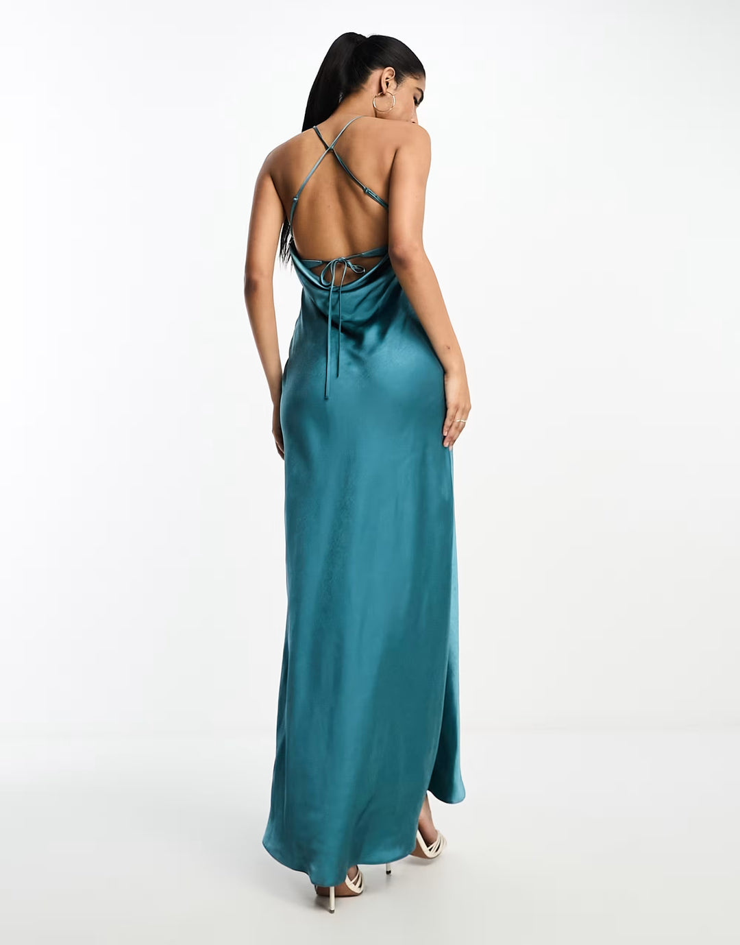 Rochie maxi ASOS, albastru