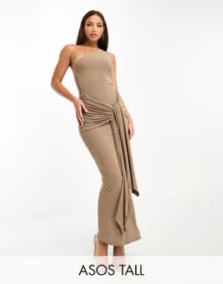 Rochie maxi ASOS, maro