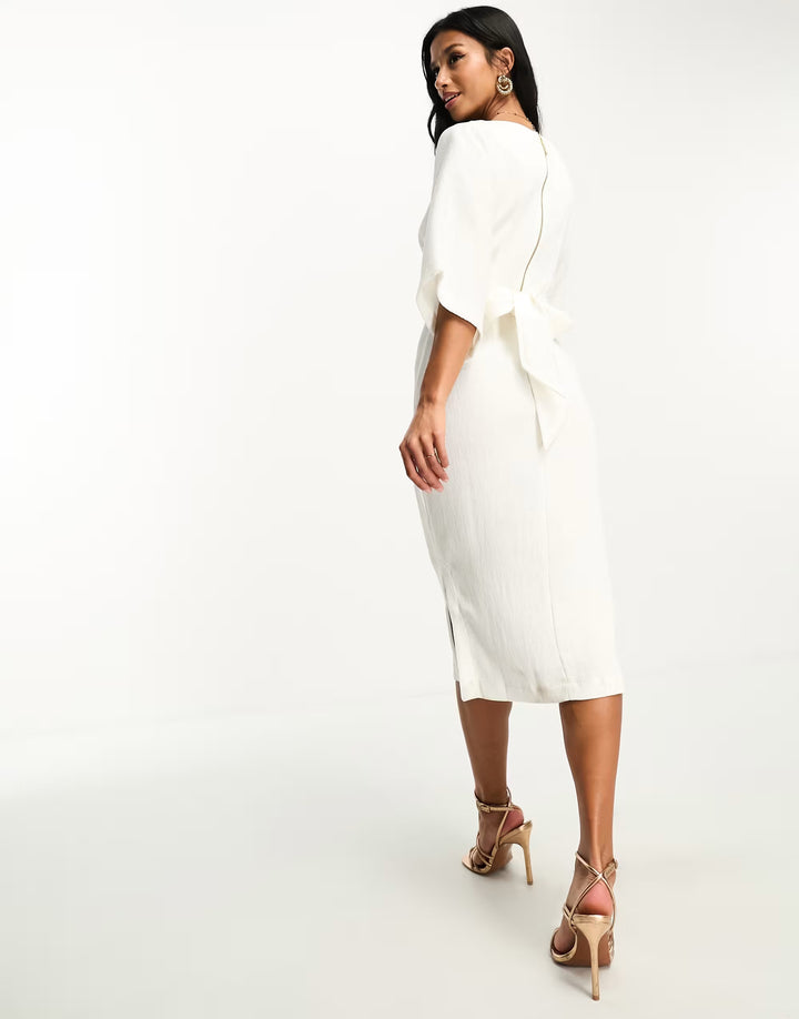 Rochie midi CLOSET, crem