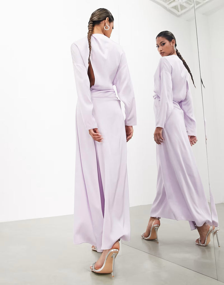 Rochie maxi Asos, mov