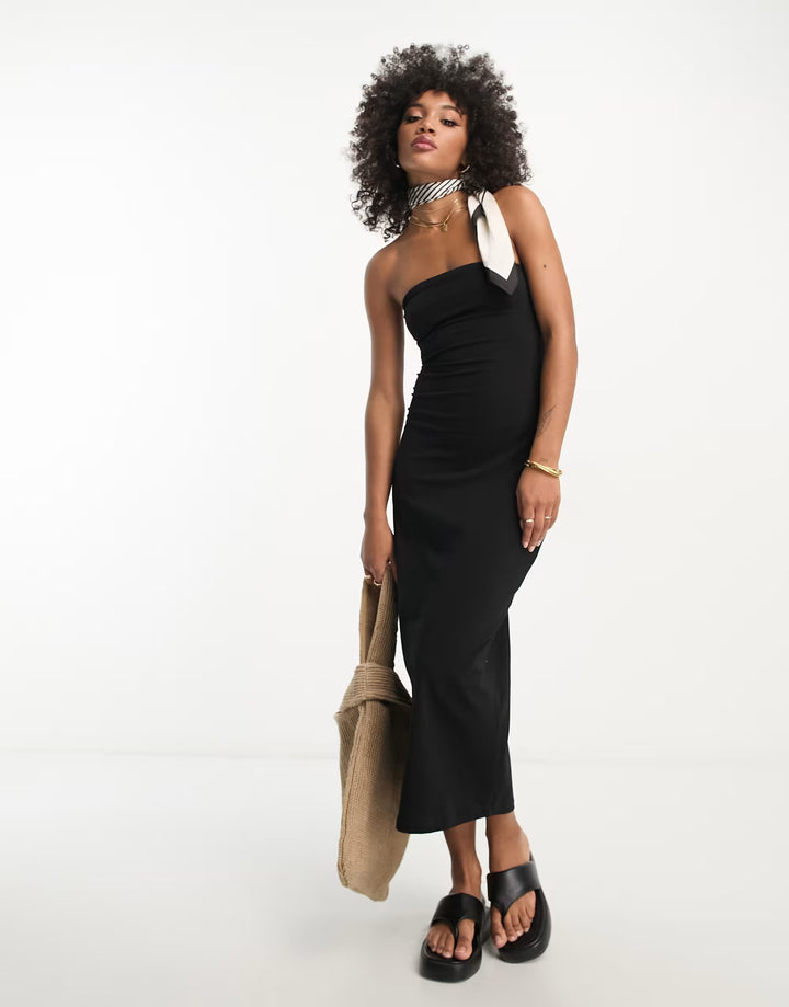 Rochie maxi ASOS, negru